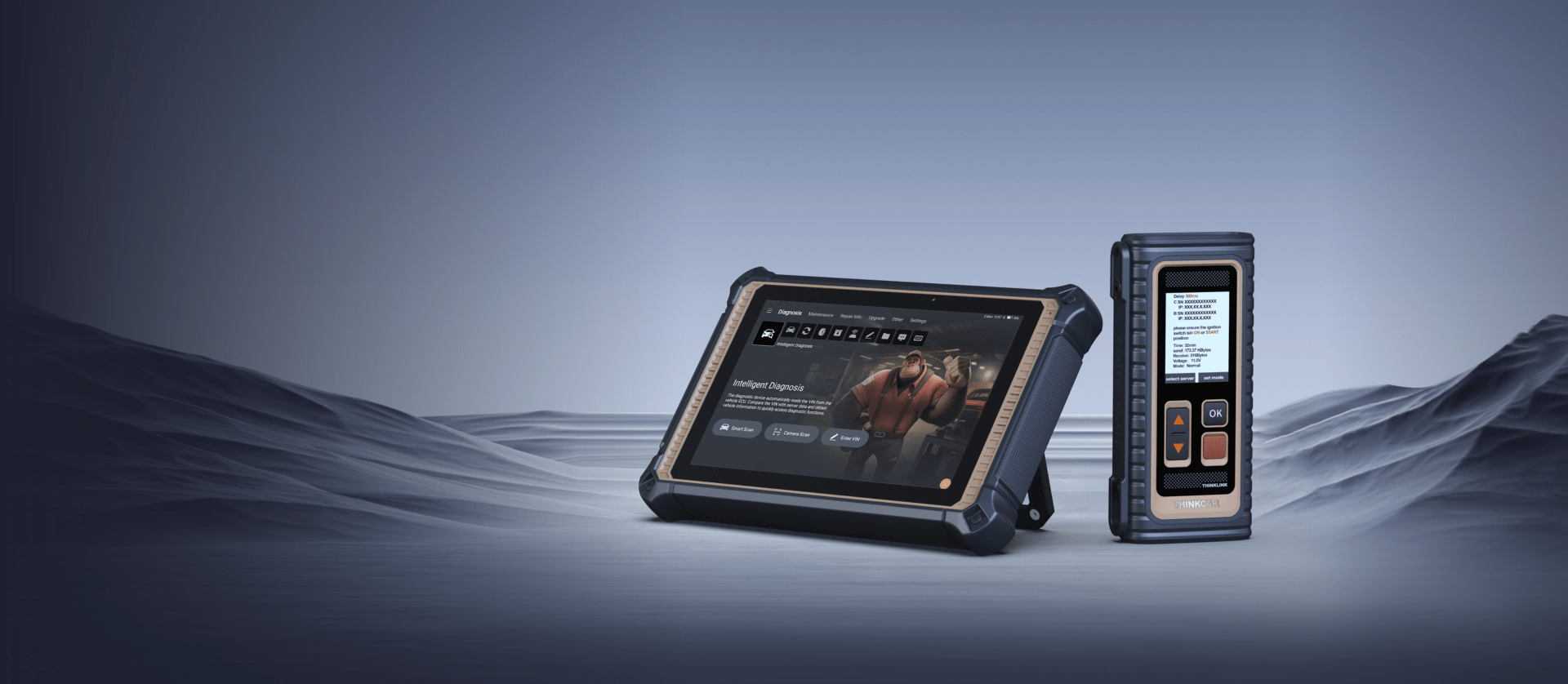 THINKTOOL EXPERT 391 Karışık Arıza Tespit Cihazı